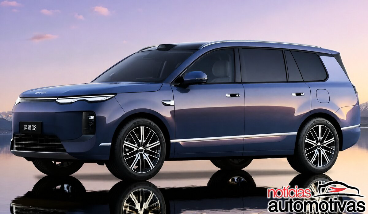 BYD lança Sealion 08 com até seis lugares, cabine de luxo e suspensão a ar; SUV elétrico chega a 900 km de autonomia