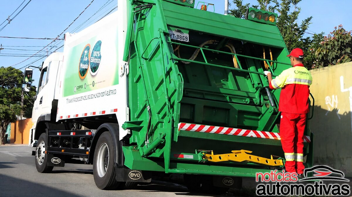 Cidade instala câmeras com IA em 50 caminhões de lixo para fiscalizar imóveis e já marcaram mais de 21 mil endereços