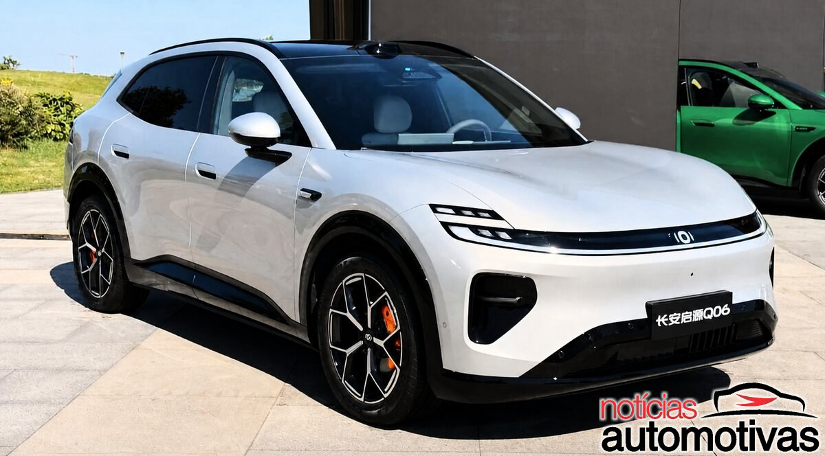 Com preços a partir de R$ 112,9 mil, Changan Qiyuan Q06 estreia arquitetura de 800 V e autonomia elétrica anunciada de até 700 km na China