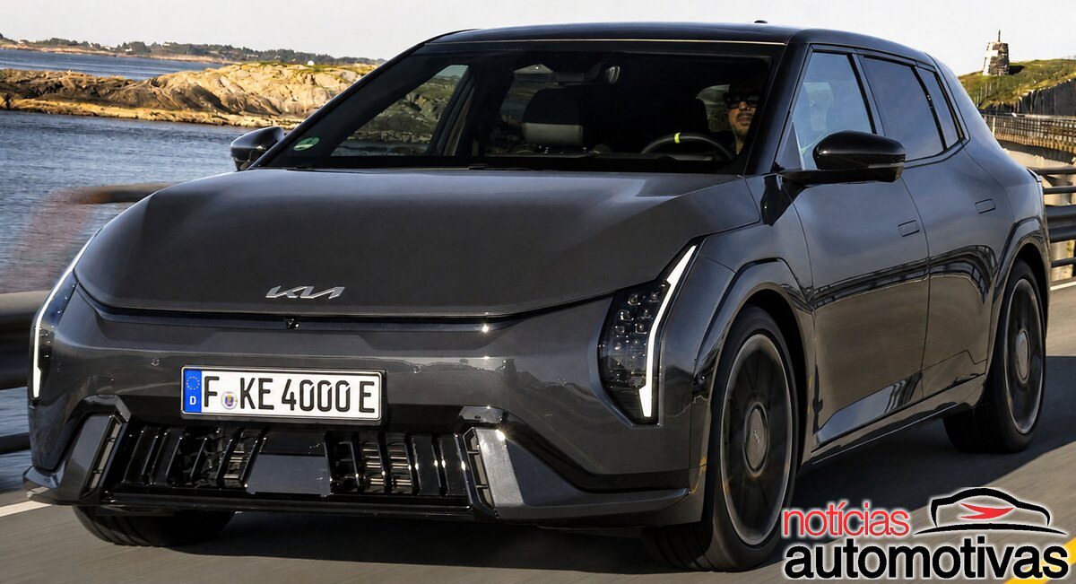 Kia amplia linha de elétricos GT com EV4 e EV5 de dois motores, até 306 cv e autonomia para rodar 537 km no ciclo WLTP em 2027