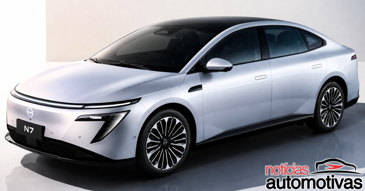 Nissan registra no Brasil o sedã elétrico N7, maior que o antigo Altima e cotado para encarar o BYD Seal acima de R$ 250 mil