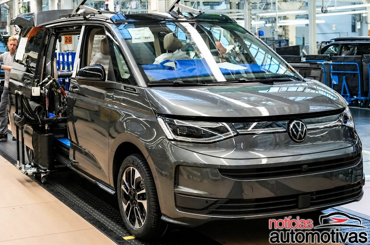 Após recorde de 38,7 mil entregas, Volkswagen atualiza Multivan e California com híbrido 4Motion de 245 cv e produção inédita em Hanover