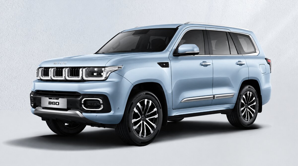 BAIC prepara SUV de sete lugares para o Brasil com mais de 5 metros e tração elétrica, enquanto avalia se espera pelo motor flex