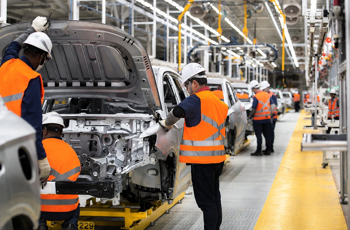 BYD acelera a produção em Camaçari com pintura, soldagem e estamparia para chegar a 50% de conteúdo nacional nos carros até janeiro de 2027