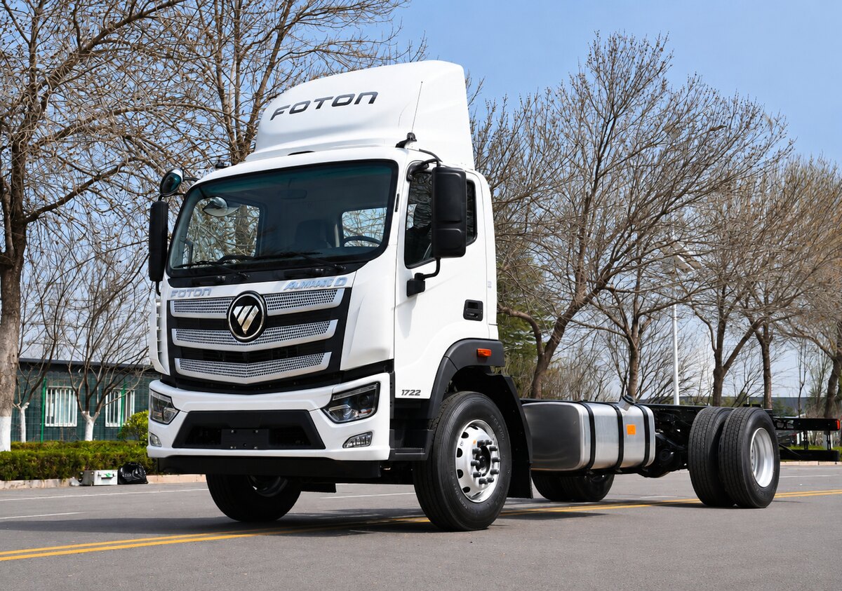 Foton coloca o Auman D 1722 à pronta entrega no Brasil e oferece taxa zero com primeira parcela só 60 dias após a contratação