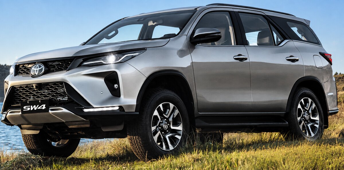 Toyota SW4 tem desconto de R$ 54.600 ao ver o GWM Haval H9 se aproximar nos emplacamentos