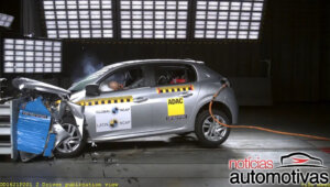 Latin NCAP: Peugeot 208 leva duas estrelas e Hyundai Tucson zera 
