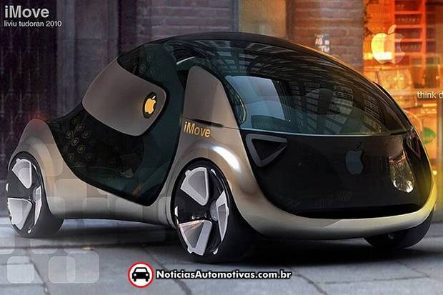 Apple iMove 1 Designer cria iMove, carro conceito da Apple