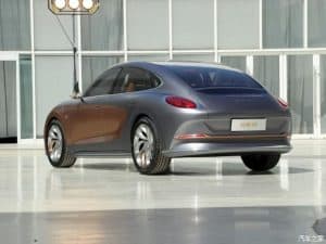 Chinesa Euler prepara um mini Panamera elétrico em Xangai 