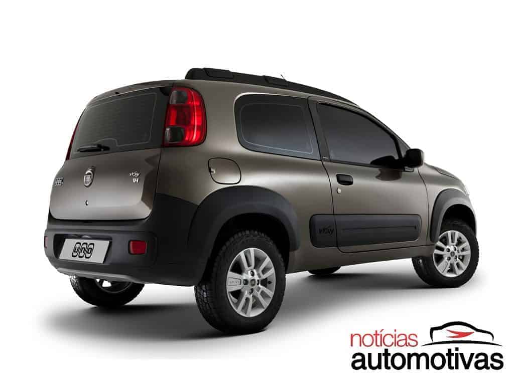 Fiat Uno Way 3 door 2011–12 3