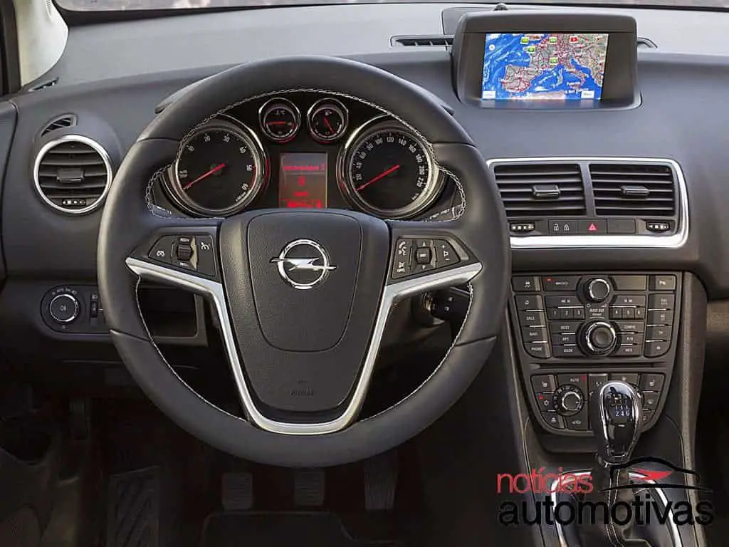 Front panel Opel Meriva B 2014–17