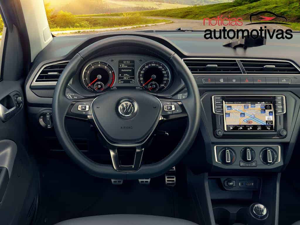 Front panel Volkswagen Saveiro Cross CD 2016–