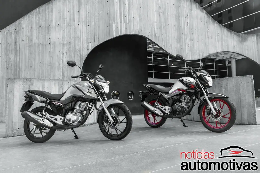 Honda CG 160 Fan marca 8 mi de motos flex da marca fabricadas no Brasil