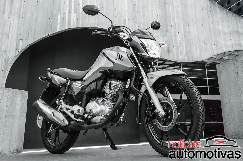 Honda CG 160 Fan marca 8 mi de motos flex da marca fabricadas no Brasil