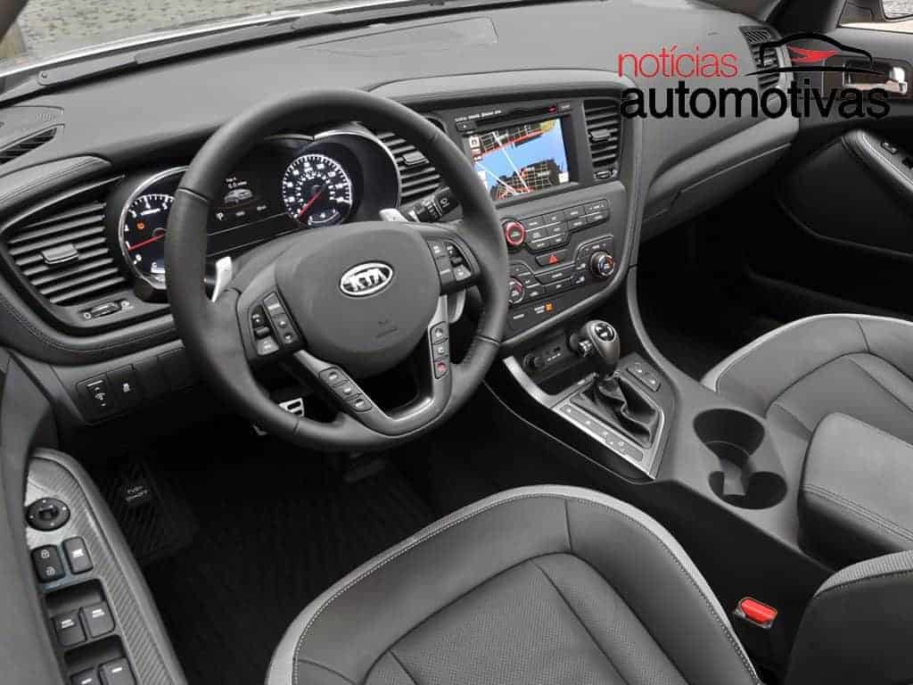 Interior 2011–13 Kia Optima Turbo North America TF 2010–13