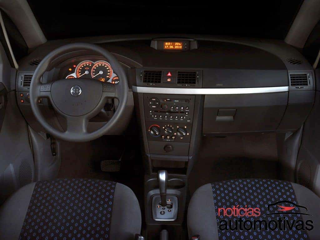 Interior Chevrolet Meriva 2008–12