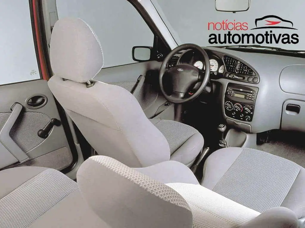 Interior Ford Fiesta Ikon 2000–07