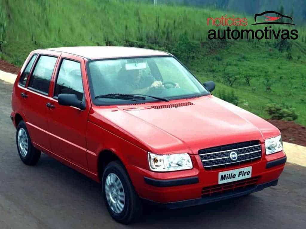 Veja a lista dos 10 carros mais baratos do Brasil - Fiat Uno Mille