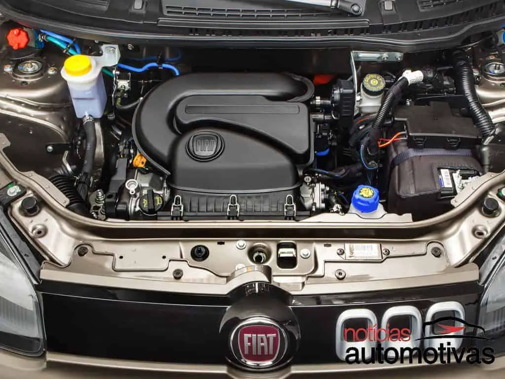 Under the hood Fiat Uno Way 327 2014–16