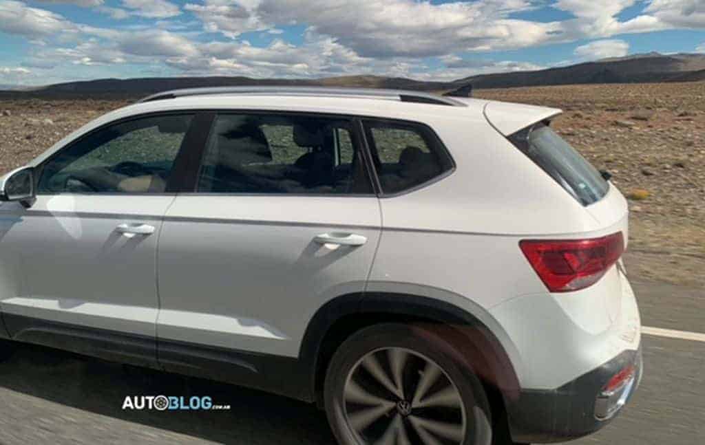 Volkswagen Taos mostra sua cara nos Andes argentinos em novo flagra 