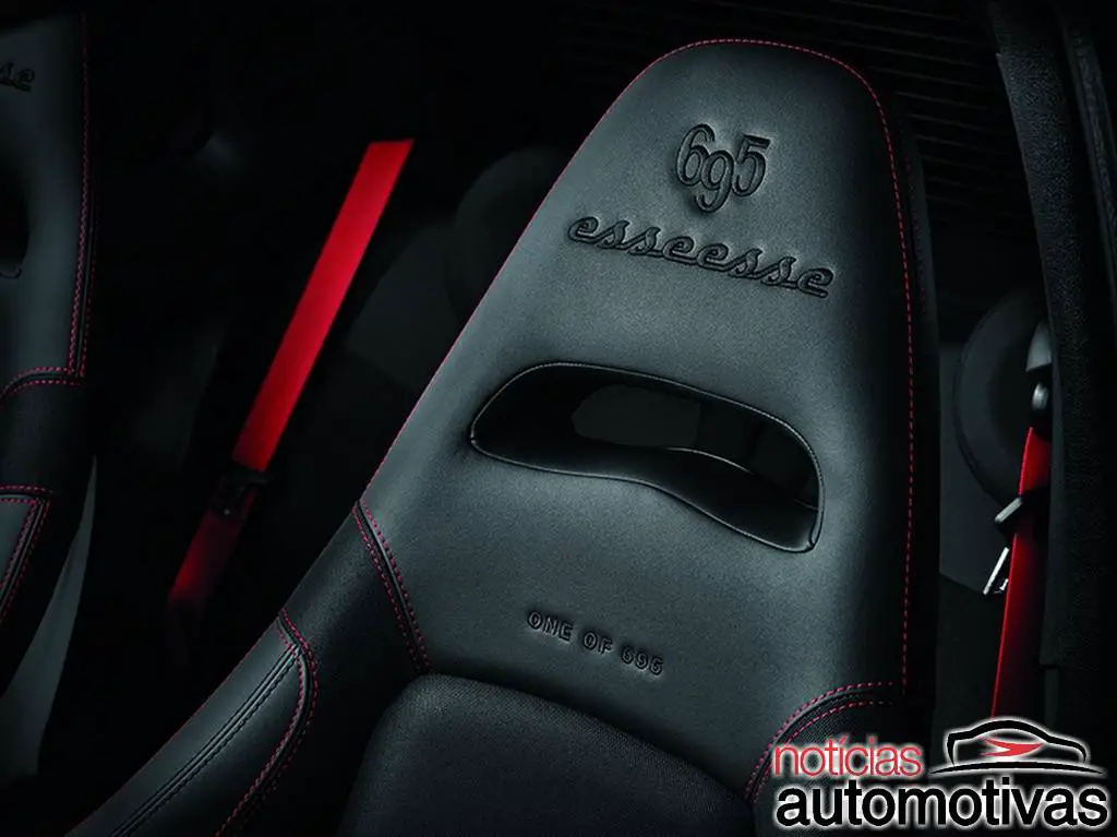 Mais leve, Abarth 695 Esseesse é para colecionador 