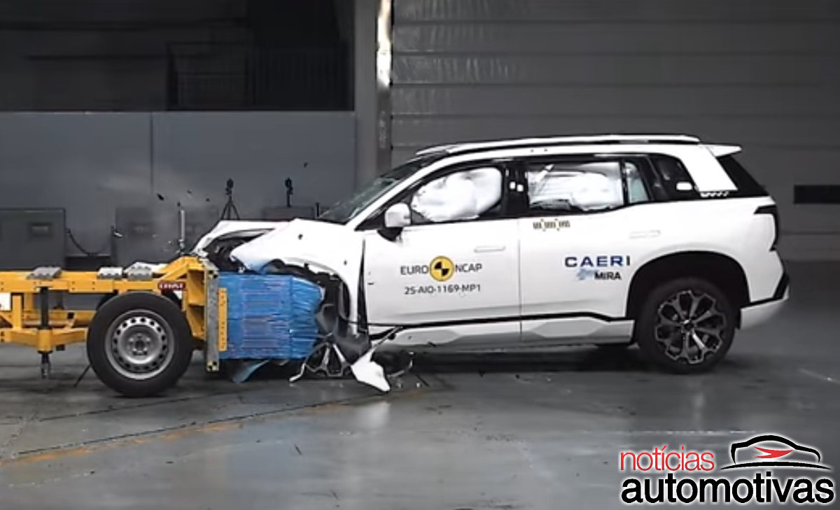 GAC Aion V ganha 5 estrelas no Euro NCAP; SUV elétrico chinês é vendido no Brasil por R$ 219.990