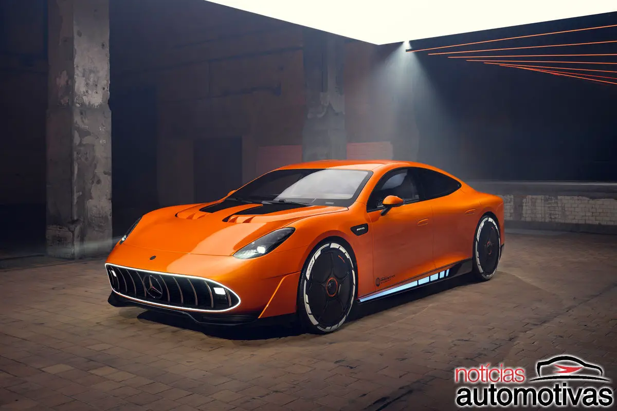 Mercedes-Benz Concept AMG GT XX tem 1.360 cavalos e sua recarga rápida garante 400 km em apenas 5 minutos
