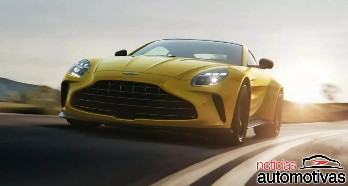 A new 665 horsepower Aston Martin Vantage appears in the United Kingdom