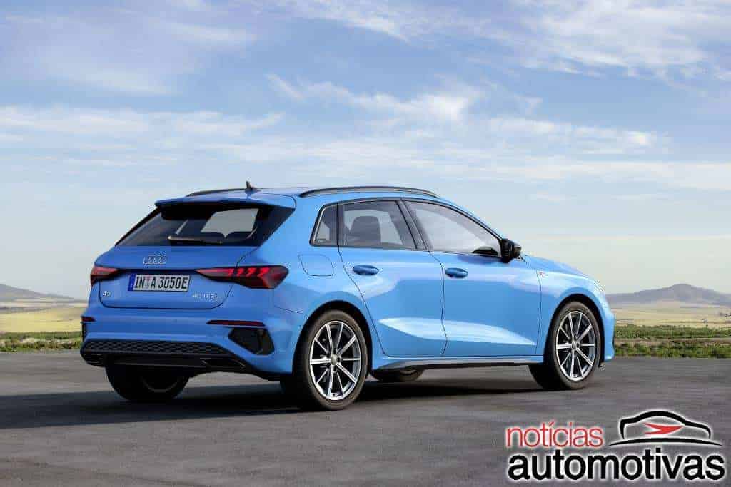 Audi A3 Sportback 40 TFSI é Plug-In Hybrid e pode rodar 67 km 
