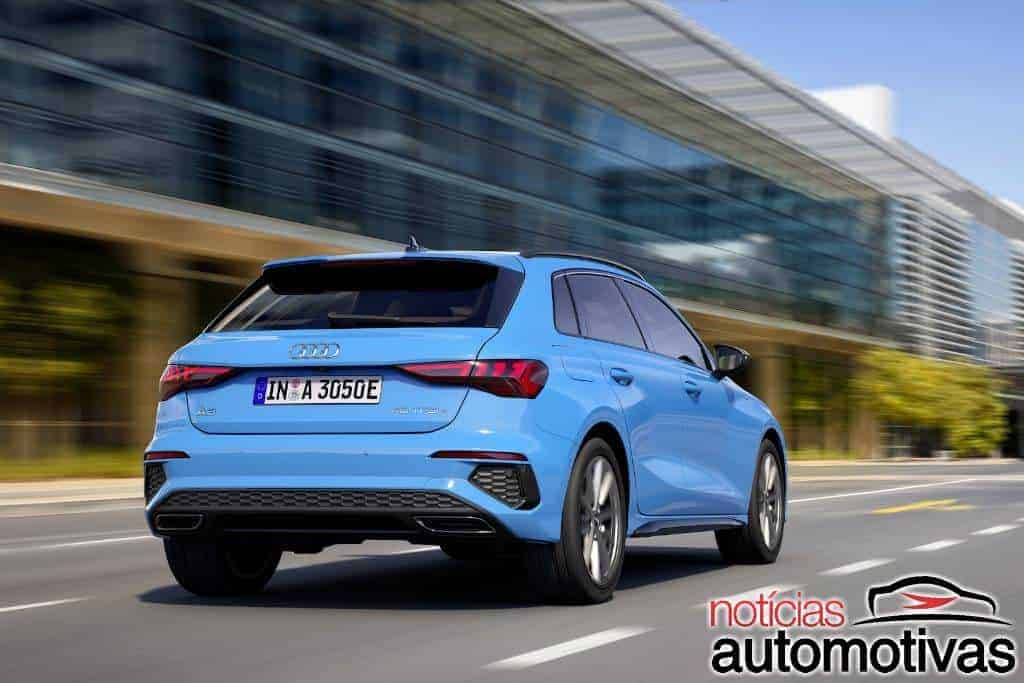 Audi A3 Sportback 40 TFSI é Plug-In Hybrid e pode rodar 67 km 