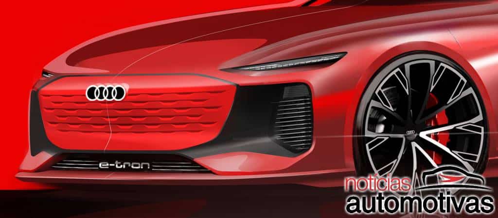 audi-a6-etron-concept-1 Audi A6 e-tron Concept aparece não oficialmente antes de Xangai