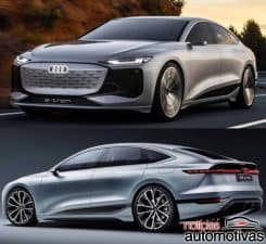audi-a6-etron-concept-2-245x225 Audi A6 e-tron Concept aparece não oficialmente antes de Xangai
