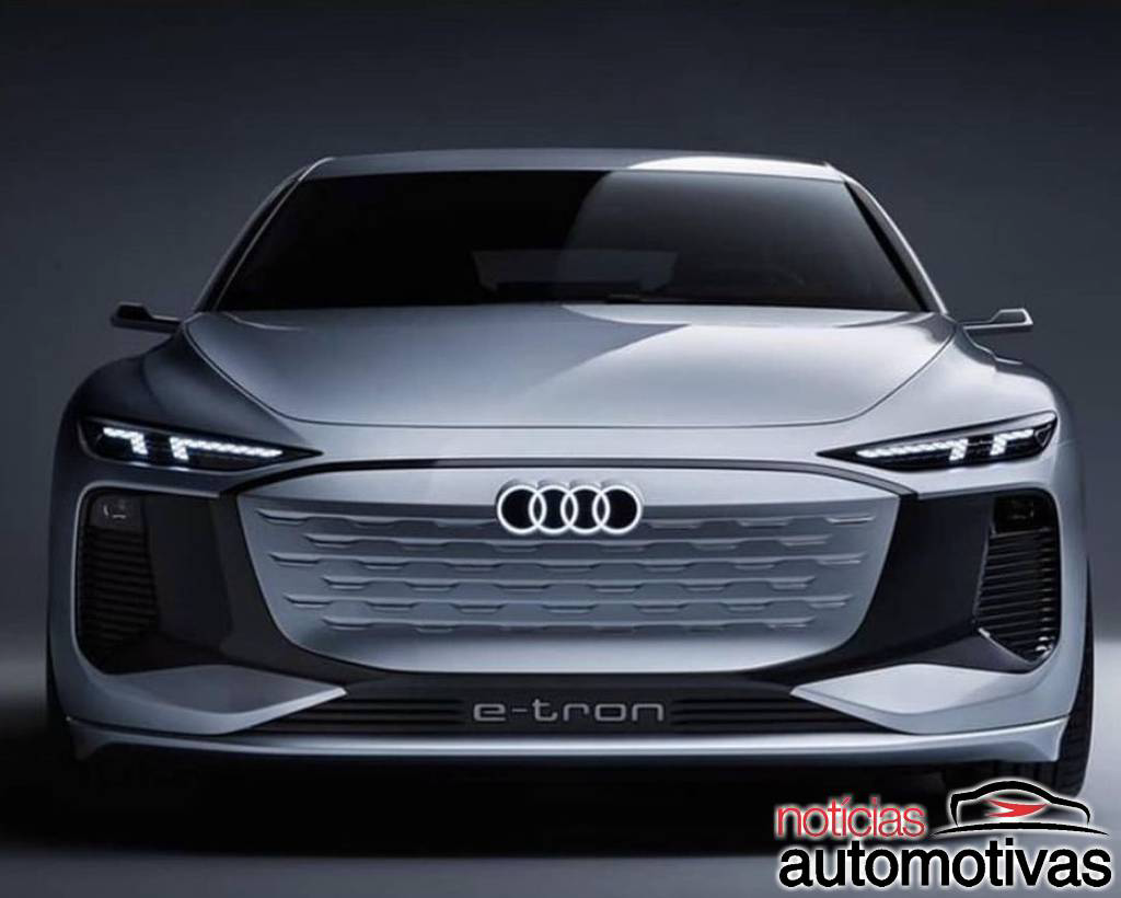 Projeção: Audi A6 e-tron em versão de produção 
