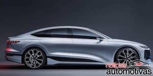 audi-a6-etron-concept-4-300x150 Audi A6 e-tron Concept aparece não oficialmente antes de Xangai