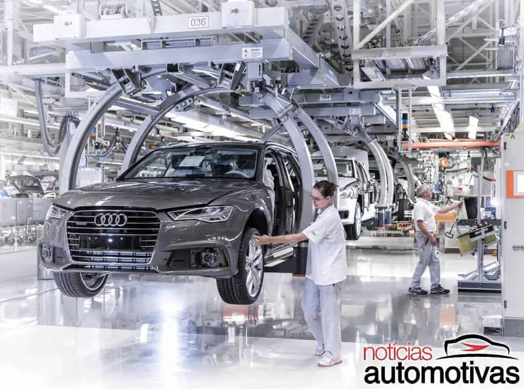 Audi licenciará 10 mil por falta de chips na linha de produção