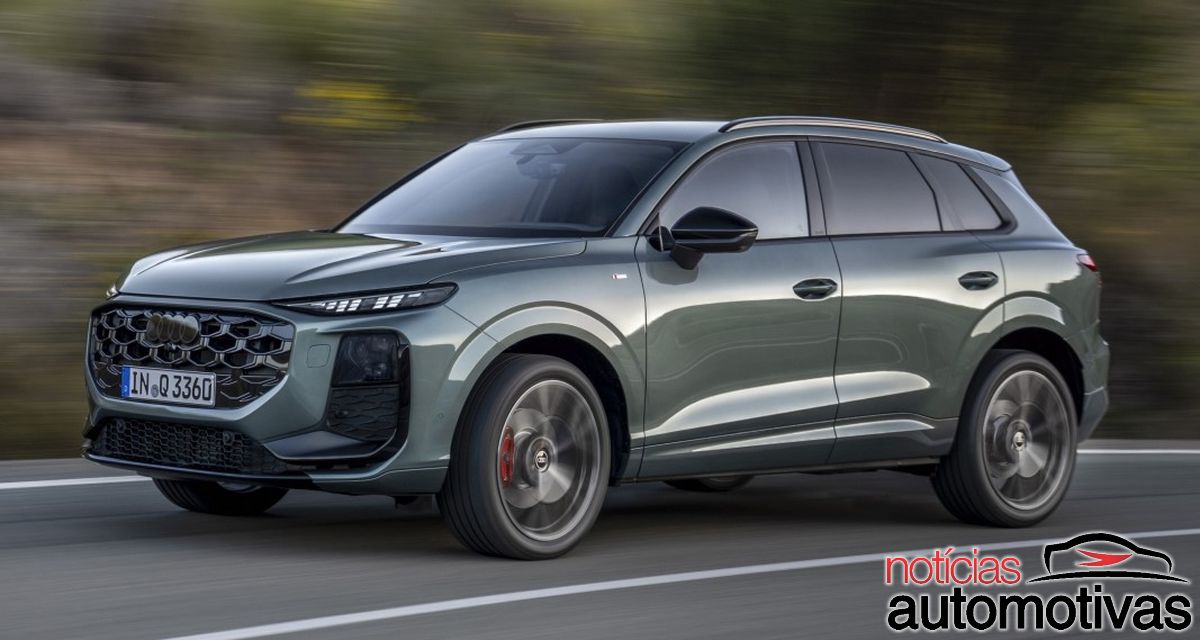 Novo Audi Q3 chega com versão híbrida plug-in e autonomia de 119 km no modo elétrico