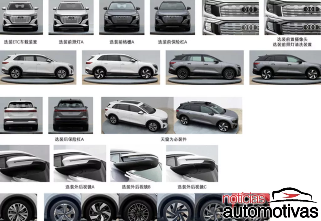 Audi Q5 e-tron surge na China com plataforma MEB 