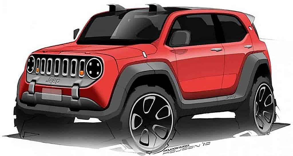 Jeepinho abaixo do Renegade será totalmente elétrico 