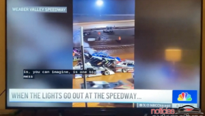 batida falsa em autodromo