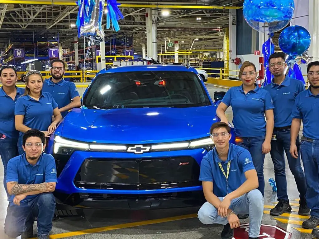 GM inicia produção do Chevrolet Blazer EV no México