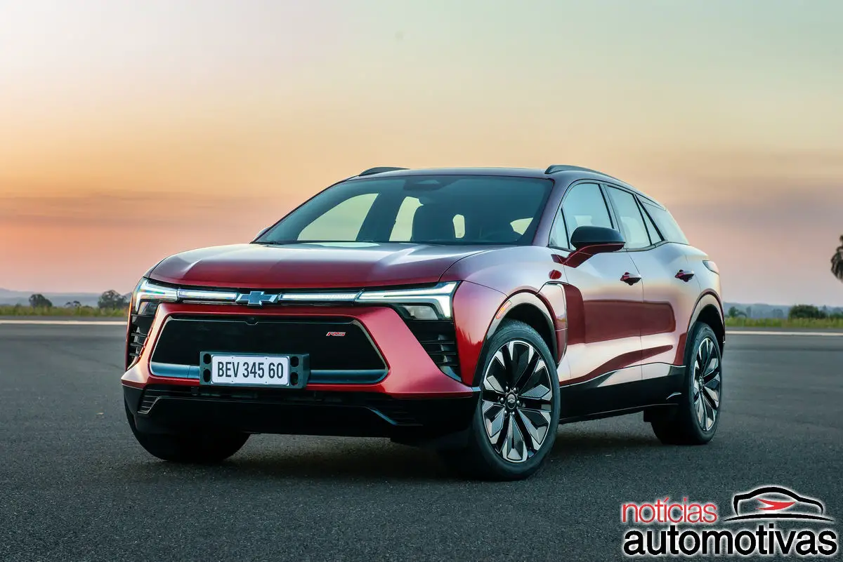 Chevrolet Blazer EV tem 347 cavalos e 481 km de autonomia no Brasil; apenas versão RS