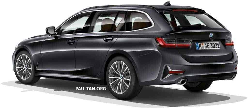 Projeção: como será perua do BMW Série 3 2019 revelada em patente 