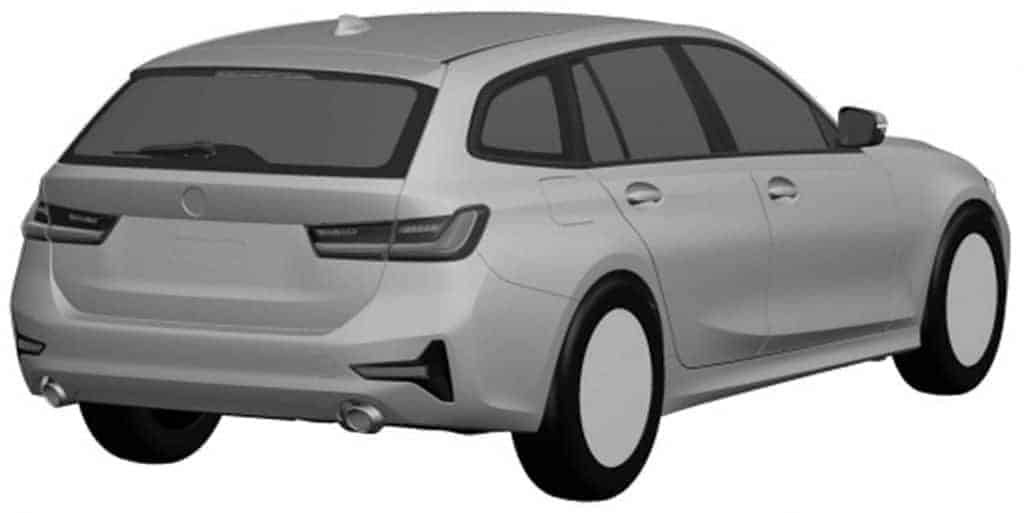 Projeção: como será perua do BMW Série 3 2019 revelada em patente 