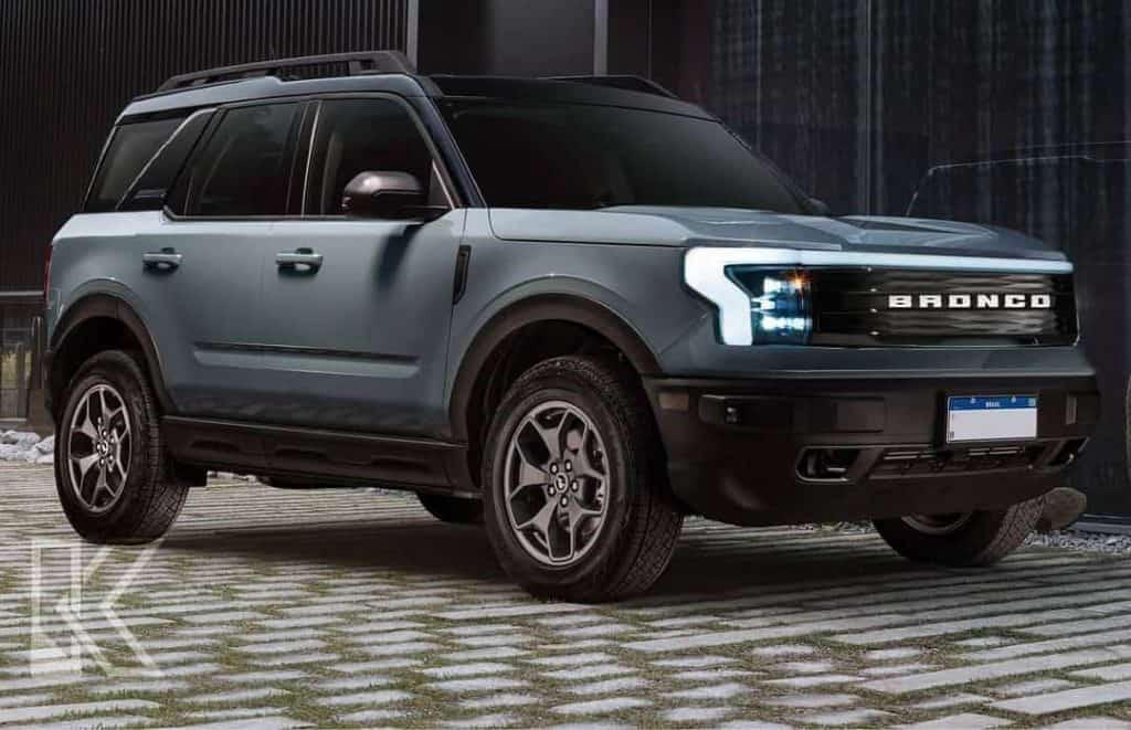 Projeção: Bronco Sport Lightning seria proposta elétrica do SUV 