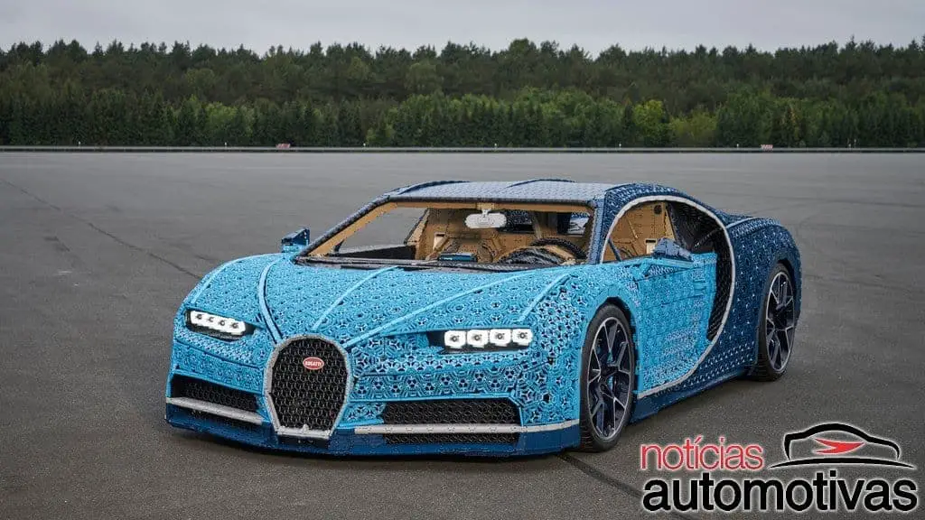 bugatti-chiron-lego-1 LEGO cria versão funcional (em tamanho real) do Bugatti Chiron