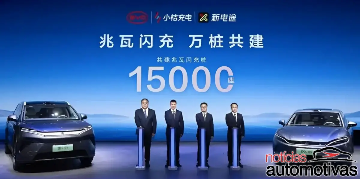 byd 15000 carregadores byd 15000 carregadores