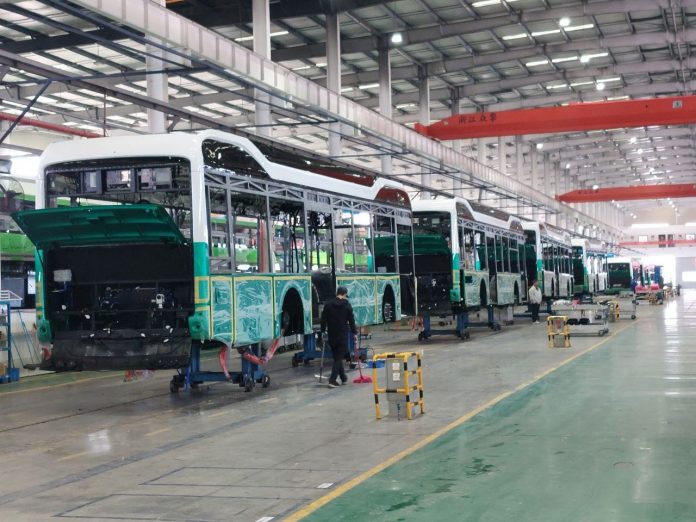 byd bus china