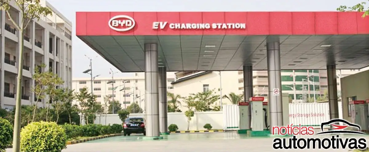 byd charging station old
