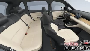 Feito como carro de aplicativo, BYD D1 é flagrado em São Paulo 