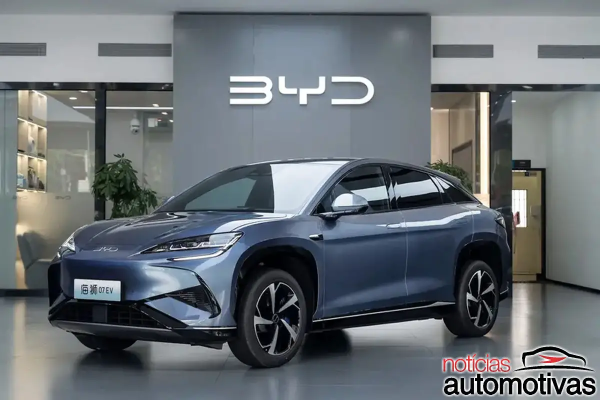 BYD prepara um novo SUV elétrico mais tecnológico